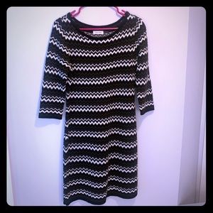 For fall! Calvin Klein cute knit sweater dress M